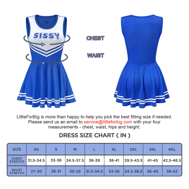 Cheer SissyUniversity Mini Dress Dark Blue - Image 4