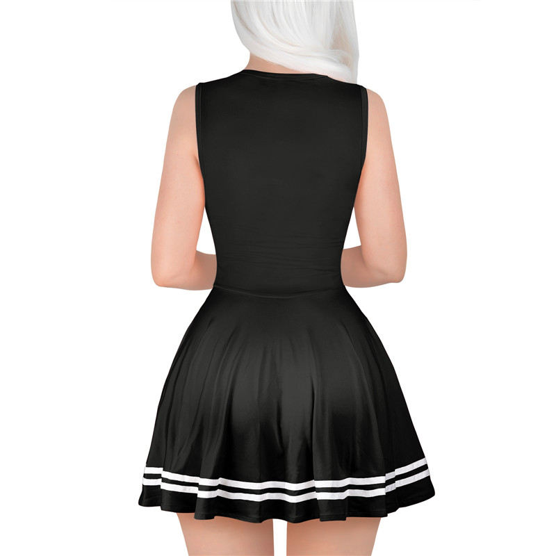 Cheer SissyUniversity Mini Dress Black - Image 5