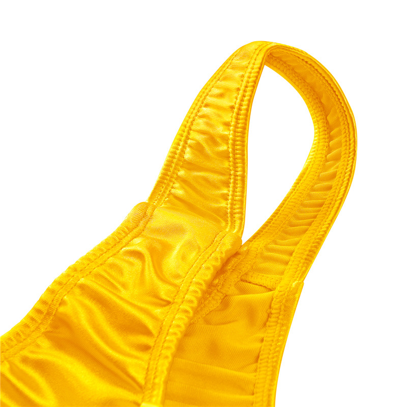 Little Secret Thong Tucking Gaff Panties Orange - Image 6