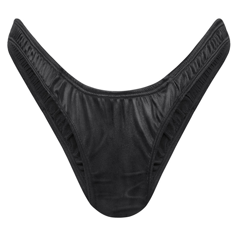 Little Secret Thong Tucking Gaff Panties Black - Image 2