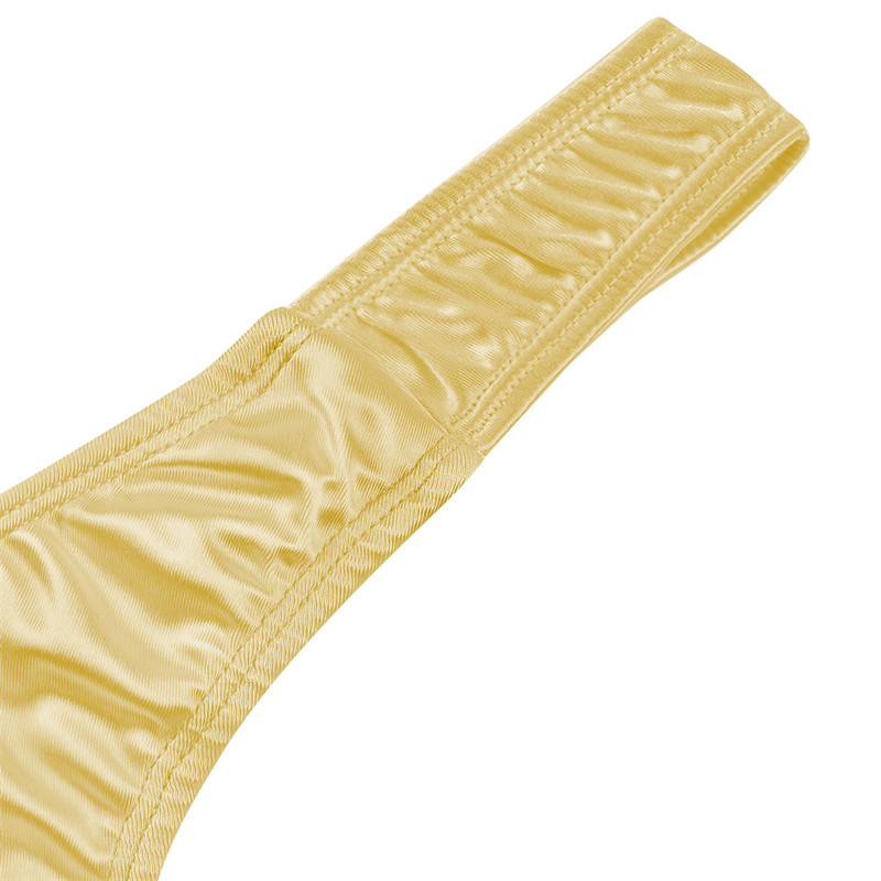 Little Secret Thong Tucking Gaff Panties Gold - Image 5