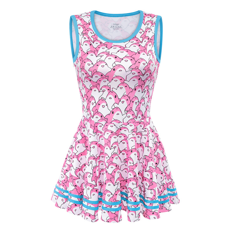 Shark Friend Mini Dress Pink - Image 5