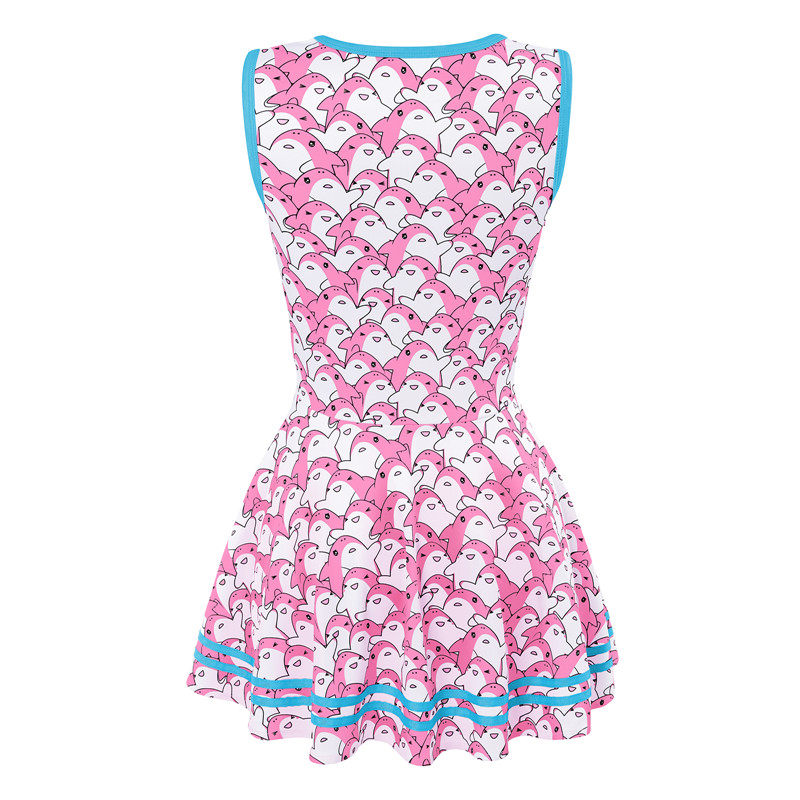 Shark Friend Mini Dress Pink - Image 7