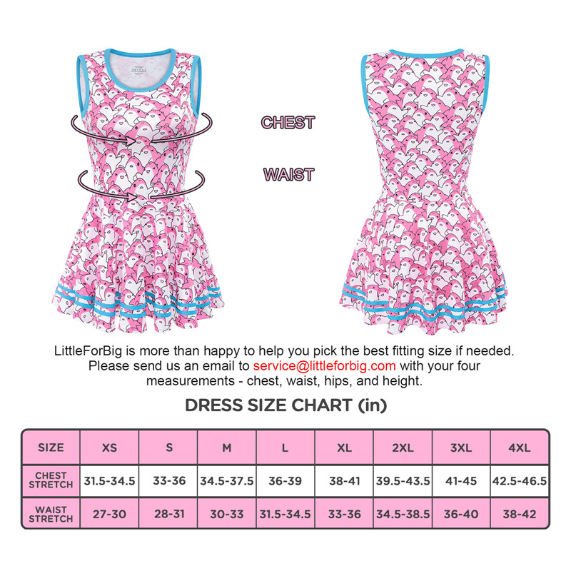 Shark Friend Mini Dress Pink - Image 4