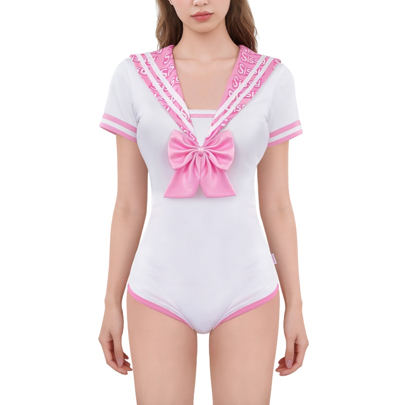 SissyUniversity Schoolgirl Onesie Skirt Set - Image 5