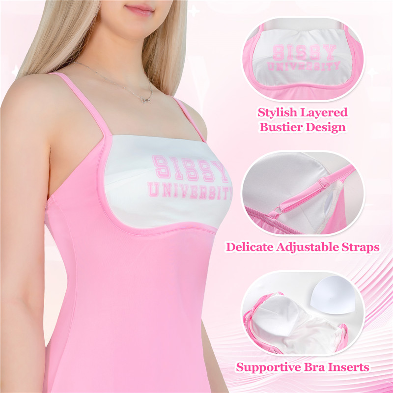 SissyUniversity Slip Dress - Image 5