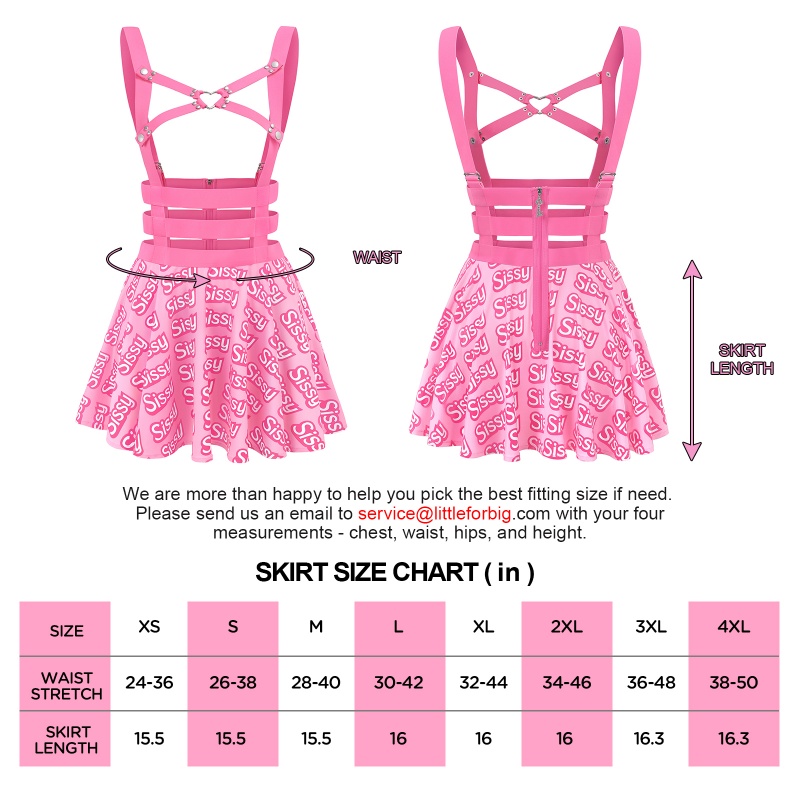SissyUniversity Doll Bondage Harness Jumper Skirt - Image 4