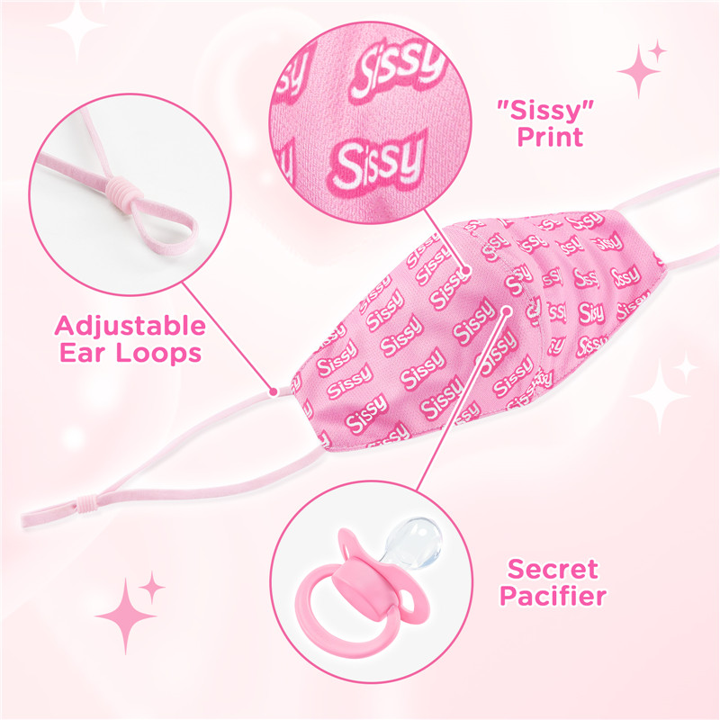 Gen II Discreet SissyUniversity Pacifier Gag - Image 5