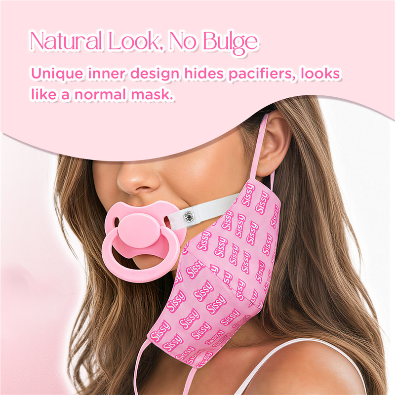 Gen II Discreet SissyUniversity Pacifier Gag - Image 3