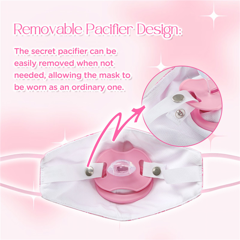 Gen II Discreet SissyUniversity Pacifier Gag - Image 2
