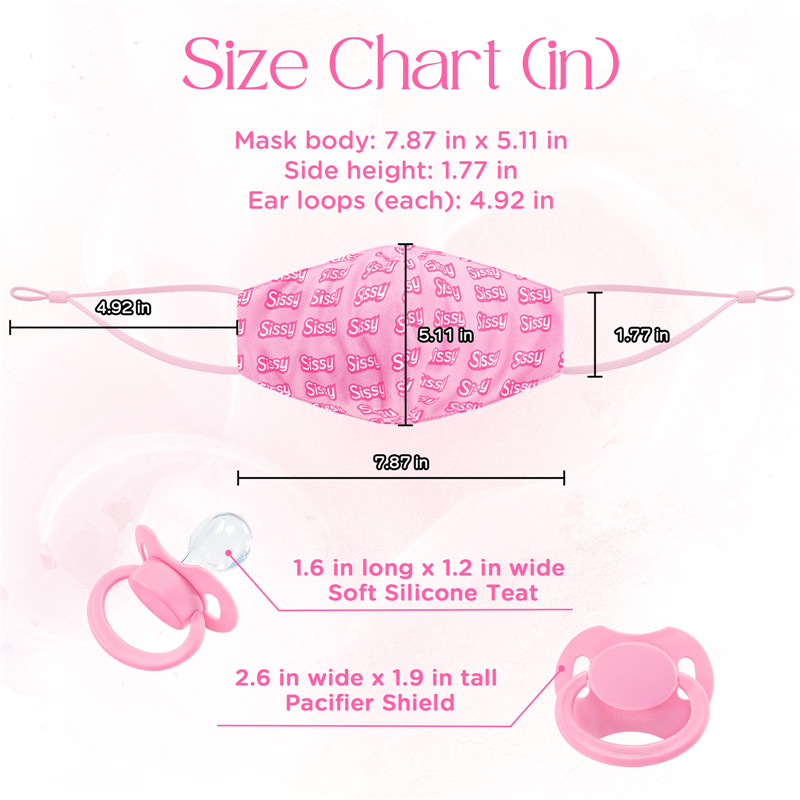 Gen II Discreet SissyUniversity Pacifier Gag - Image 4