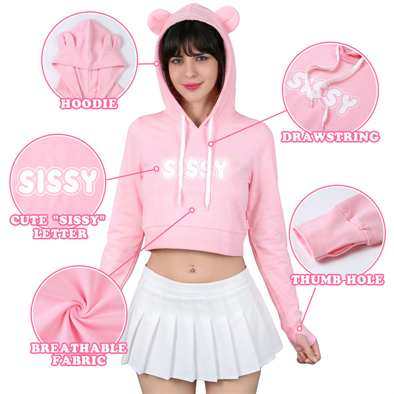 SissyUniversity Cozy Bear Hoodie Sweatshirt - Image 6
