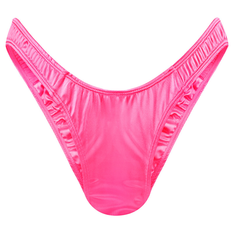 Little Secret Thong Tucking Gaff Panties Hot Pink - Image 6