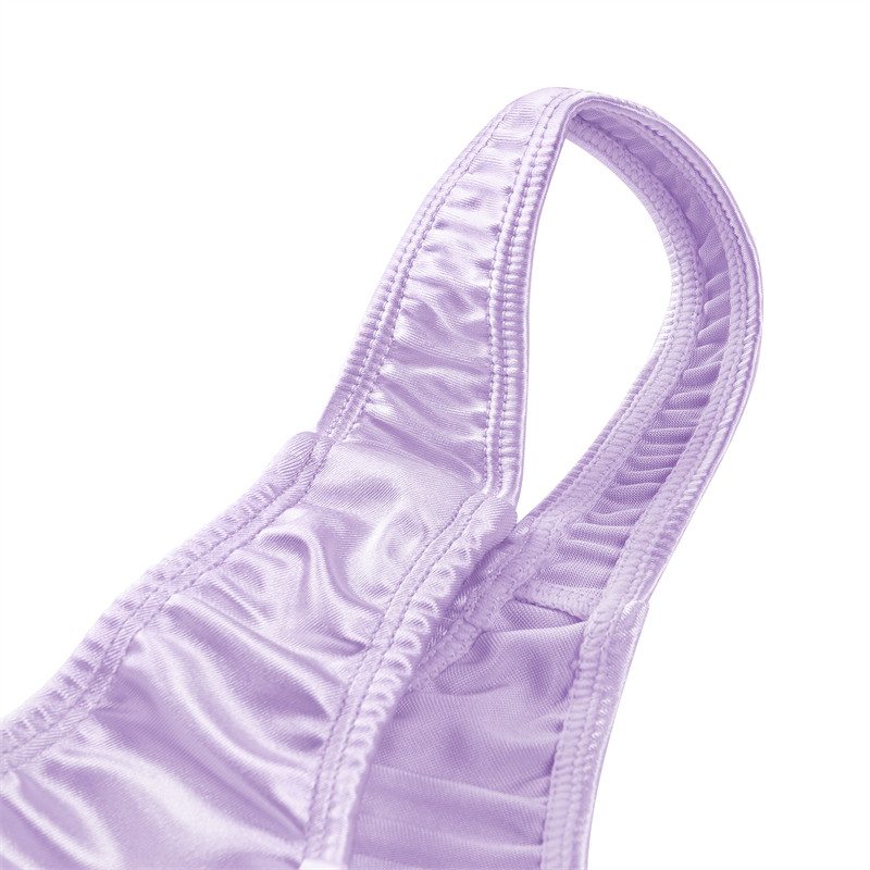 Little Secret Thong Tucking Gaff Panties Light Purple - Image 6