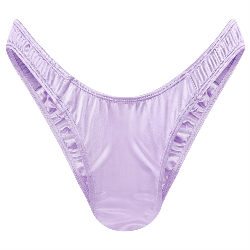 Little Secret Thong Tucking Gaff Panties Light Purple - Image 2