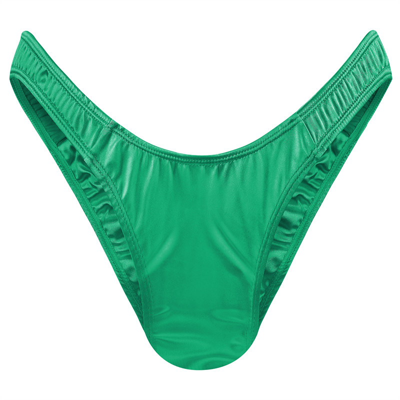 Little Secret Thong Tucking Gaff Panties Green - Image 2