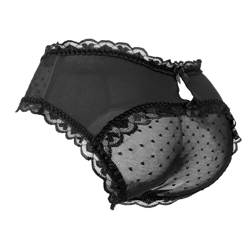 Cheeky SissyUniversity Tucking Gaff Panties Black - Image 8