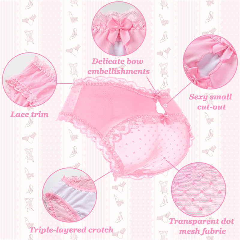 Cheeky SissyUniversity Tucking Gaff Panties Pink - Image 9
