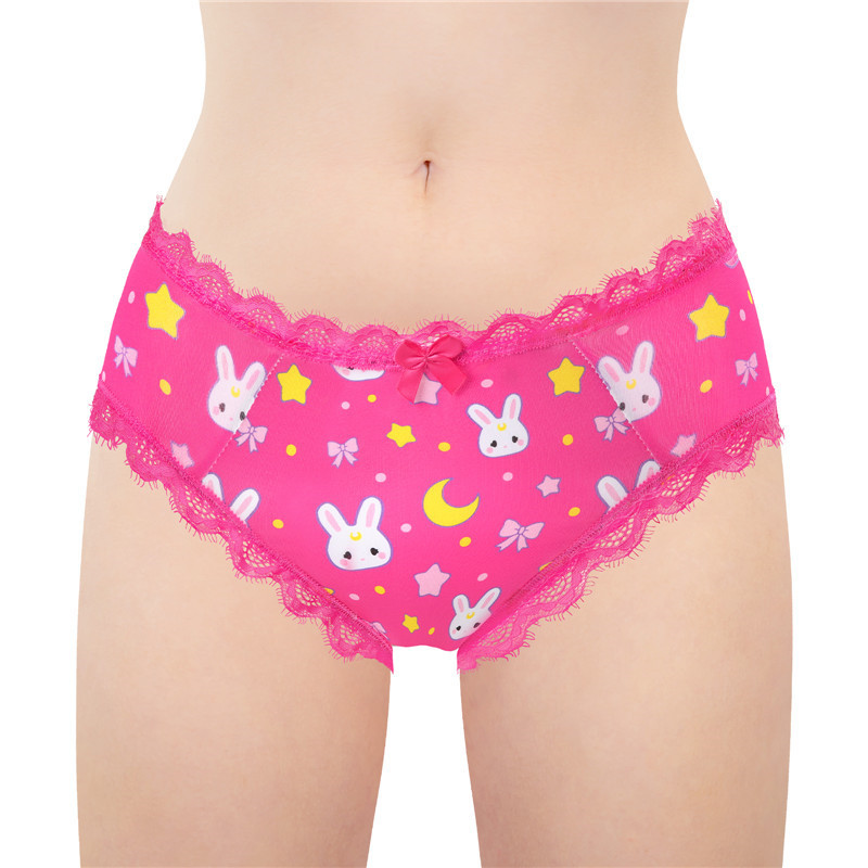 Cheeky Usagi Tucking Gaff Panties Hot Pink - Image 2
