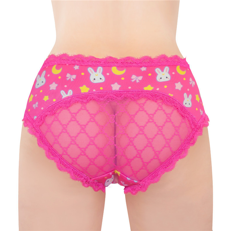 Cheeky Usagi Tucking Gaff Panties Hot Pink - Image 3