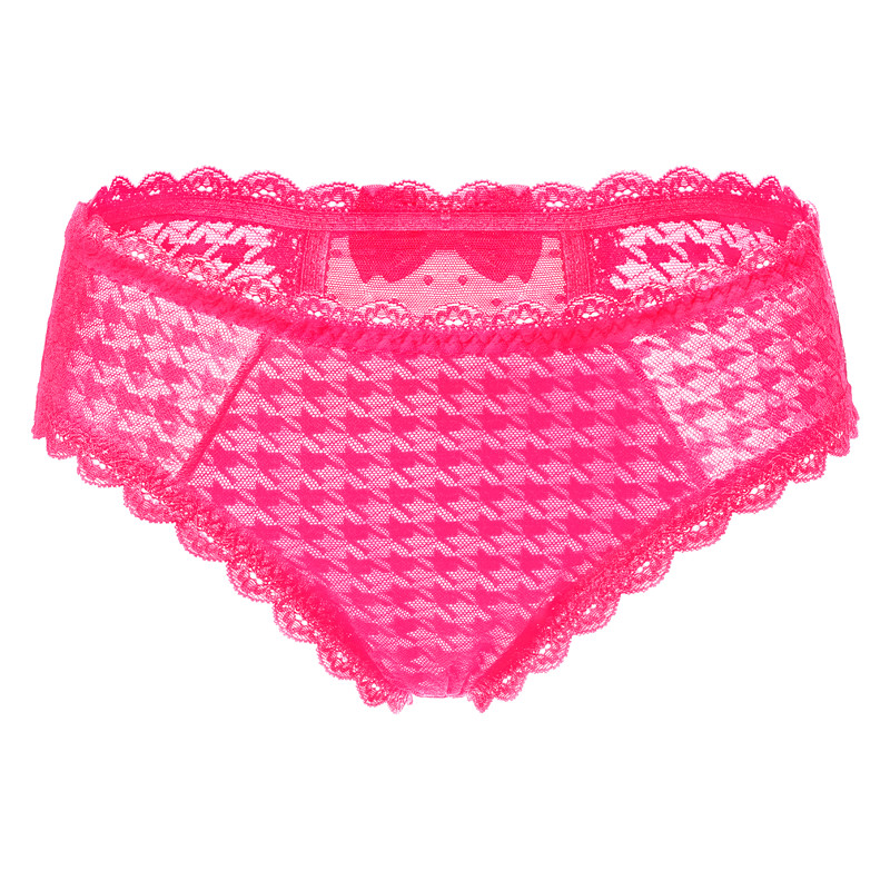 Cheeky Bow Tucking Gaff Panties Hot Pink - Image 7