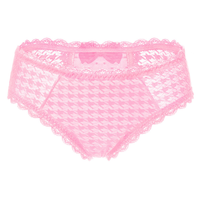 Cheeky Bow Tucking Gaff Panties Pink - Image 5