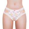Cottagecore Pattern Tucking Gaff Panties