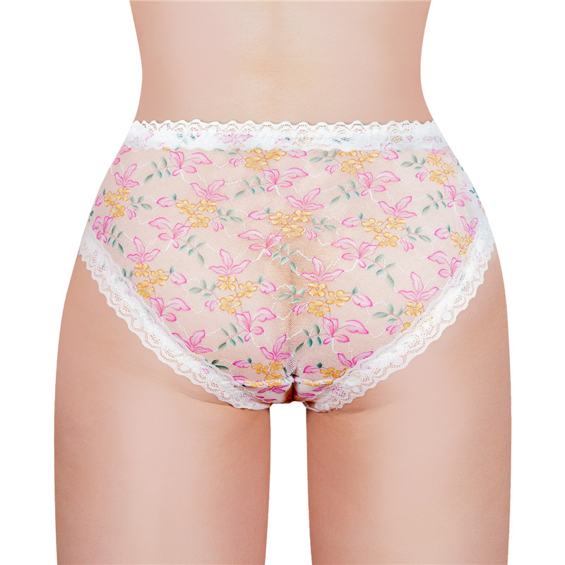 Cottagecore Pattern Tucking Gaff Panties - Image 2