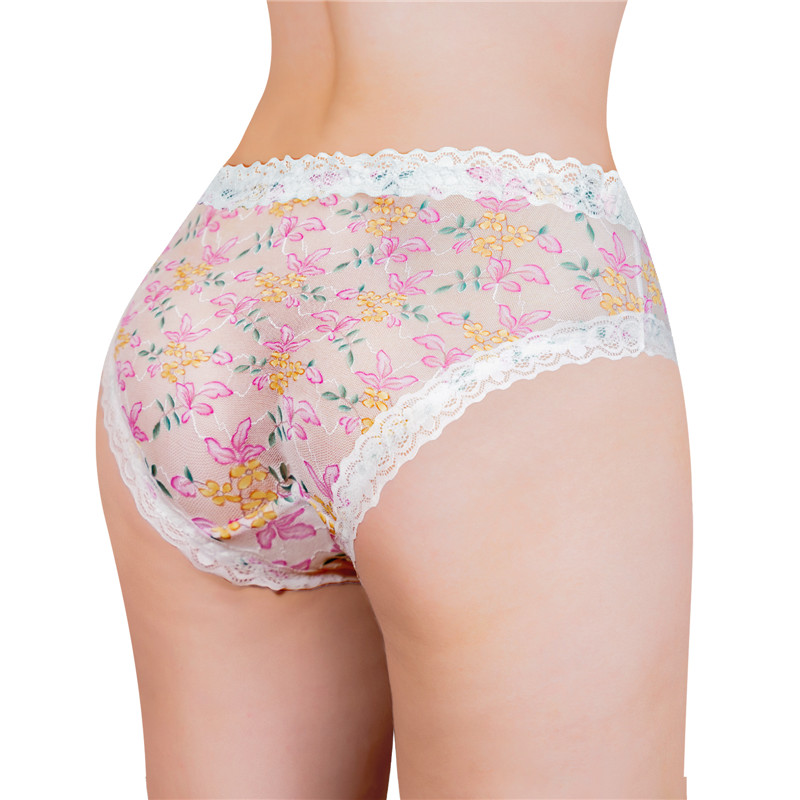 Cottagecore Pattern Tucking Gaff Panties - Image 3