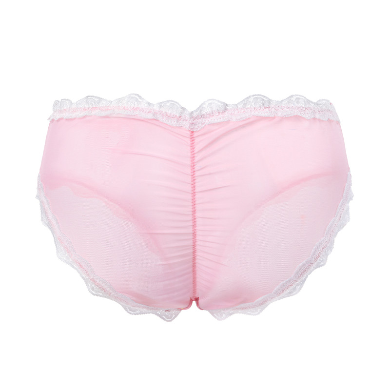 Snuggle Bunny Pattern Tucking Gaff Panties Pink - Image 8