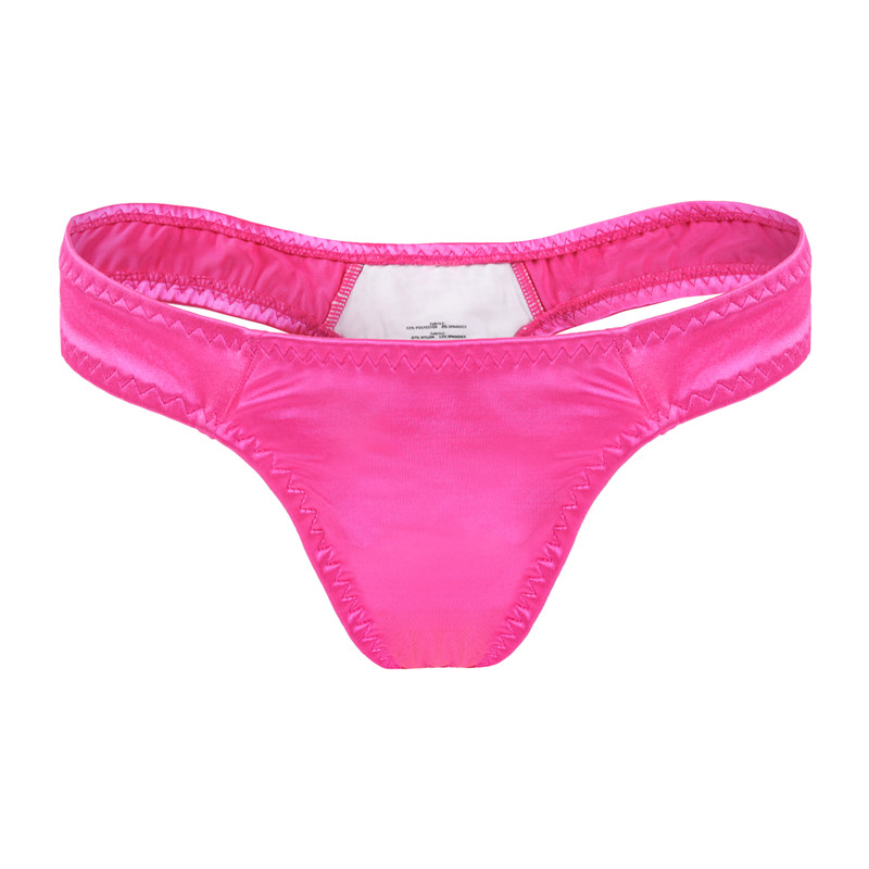 Thick Band Tucking Gaff Thong Panties Rose - Image 6