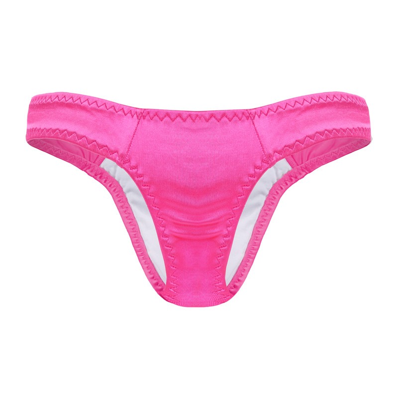 Thick Band Tucking Gaff Thong Panties Rose - Image 7