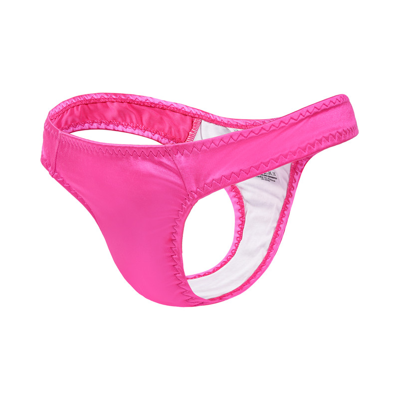 Thick Band Tucking Gaff Thong Panties Rose - Image 8