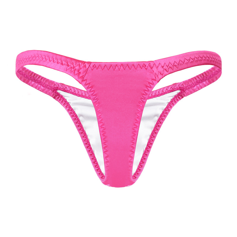 Thin Band Thong Tucking Gaff Panties Hot Pink - Image 6