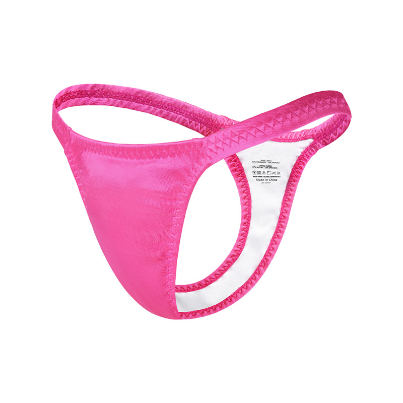 Thin Band Thong Tucking Gaff Panties Hot Pink - Image 7