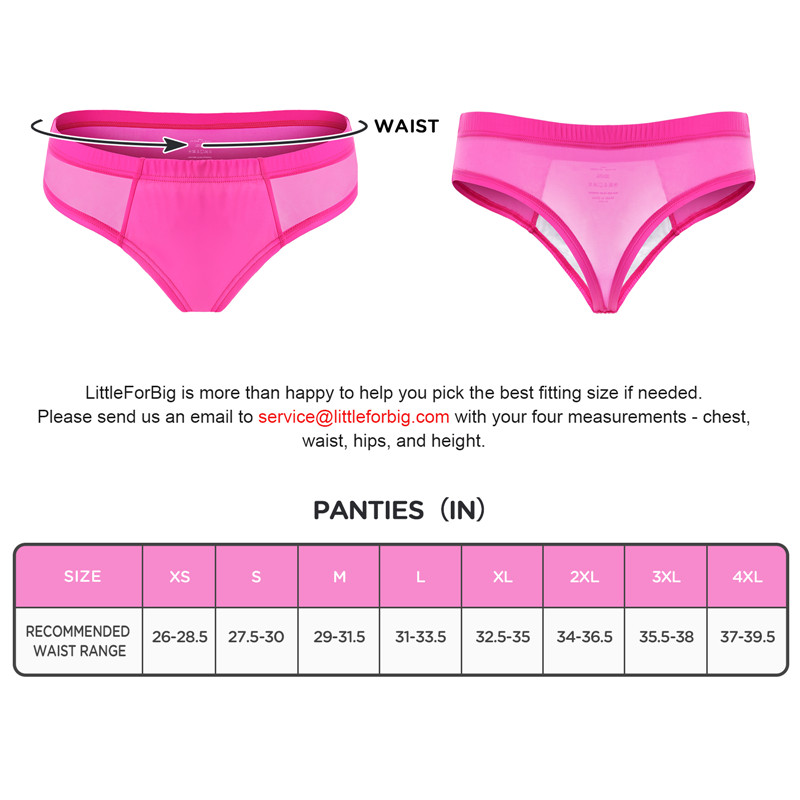 Tucking Gaff Brazilian Cheeky Panties Rose - Image 4