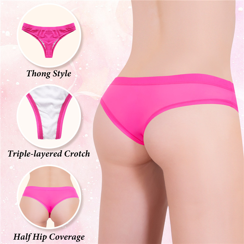 Tucking Gaff Brazilian Cheeky Panties Rose - Image 7