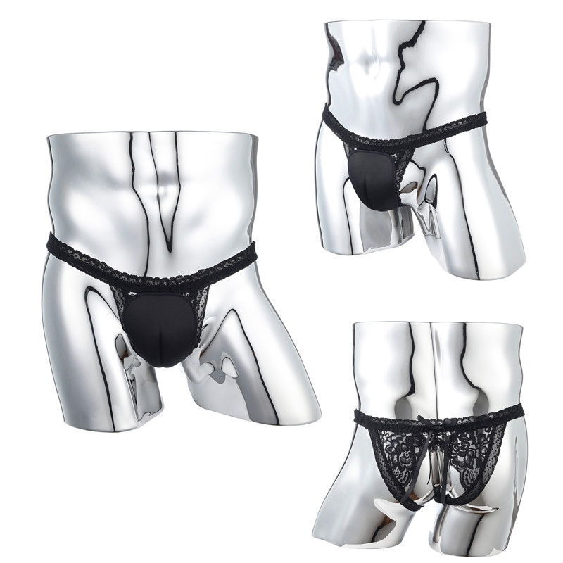 Camel Toe Tucking Gaff Thong Panties - Image 7