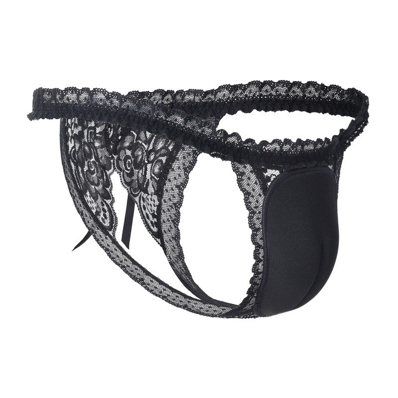 Camel Toe Tucking Gaff Thong Panties - Image 6