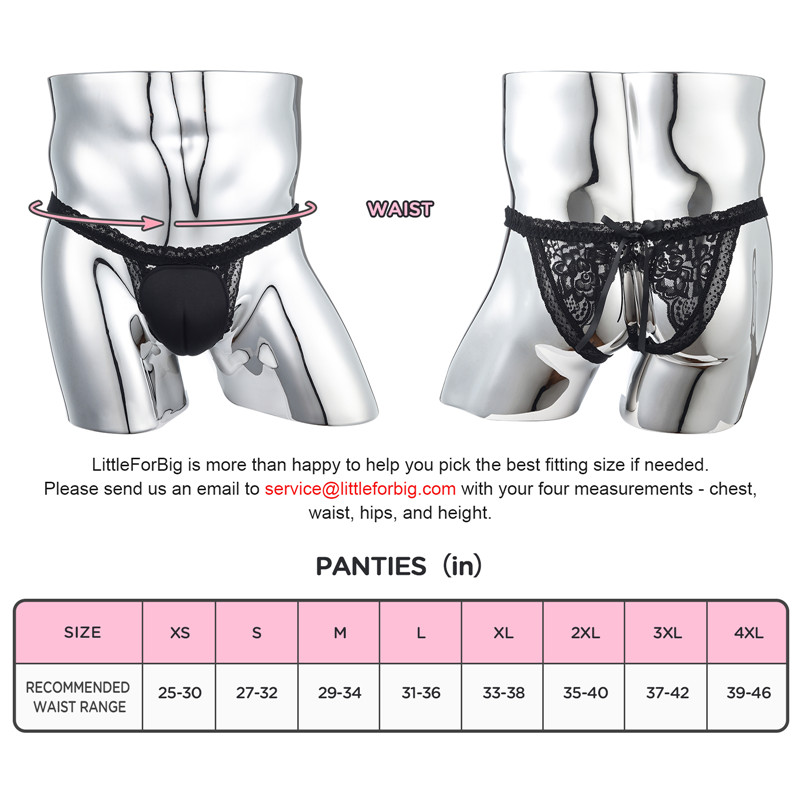 Camel Toe Tucking Gaff Thong Panties - Image 4