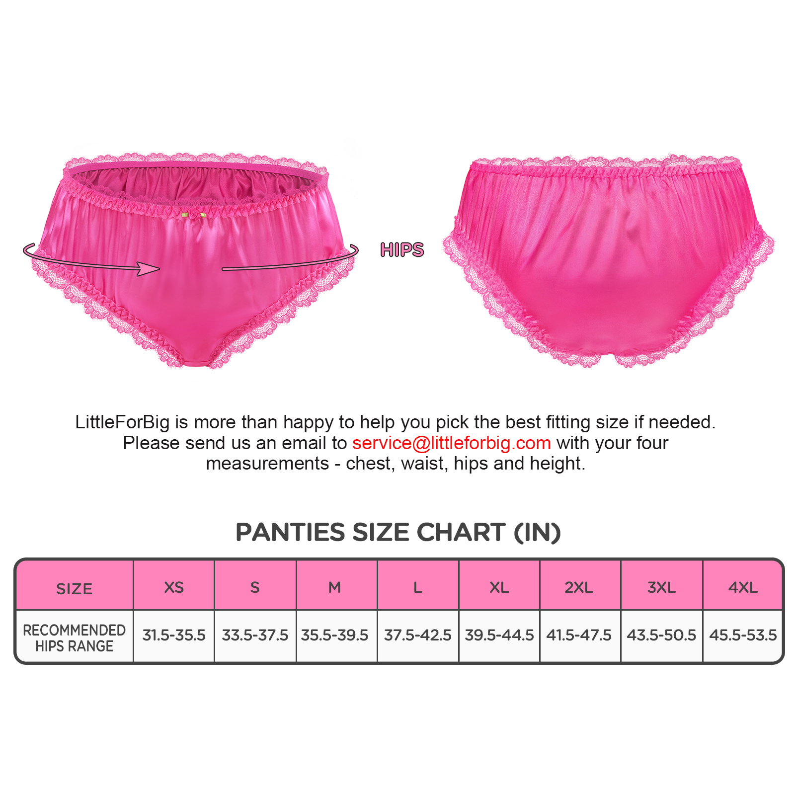 SissyUniversity Lacy Frill Panties Rose - Image 4