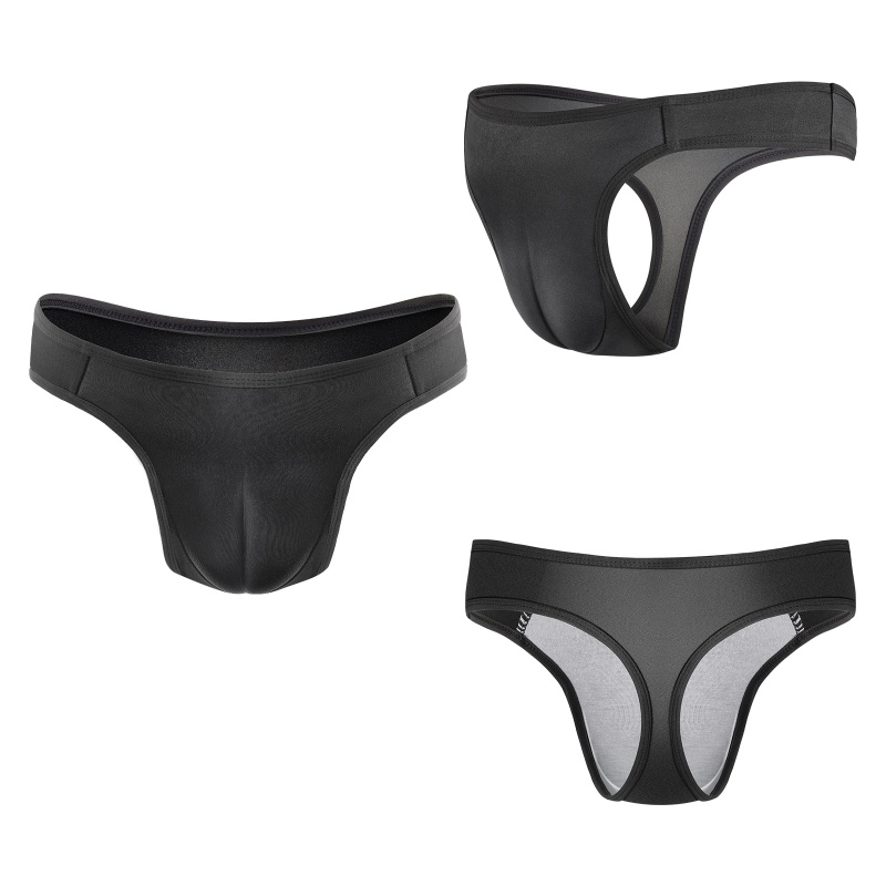 Camel Toe Tucking Gaff Brazilian Cheeky Thong Panties - Image 5