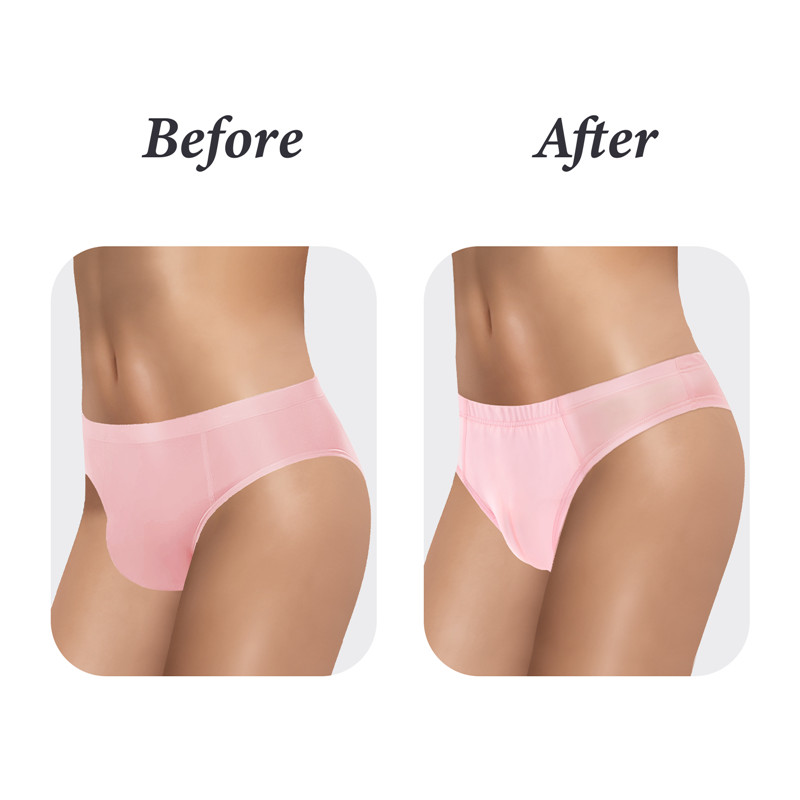 Camel Toe Tucking Gaff Brazilian Cheeky Panties - Image 5