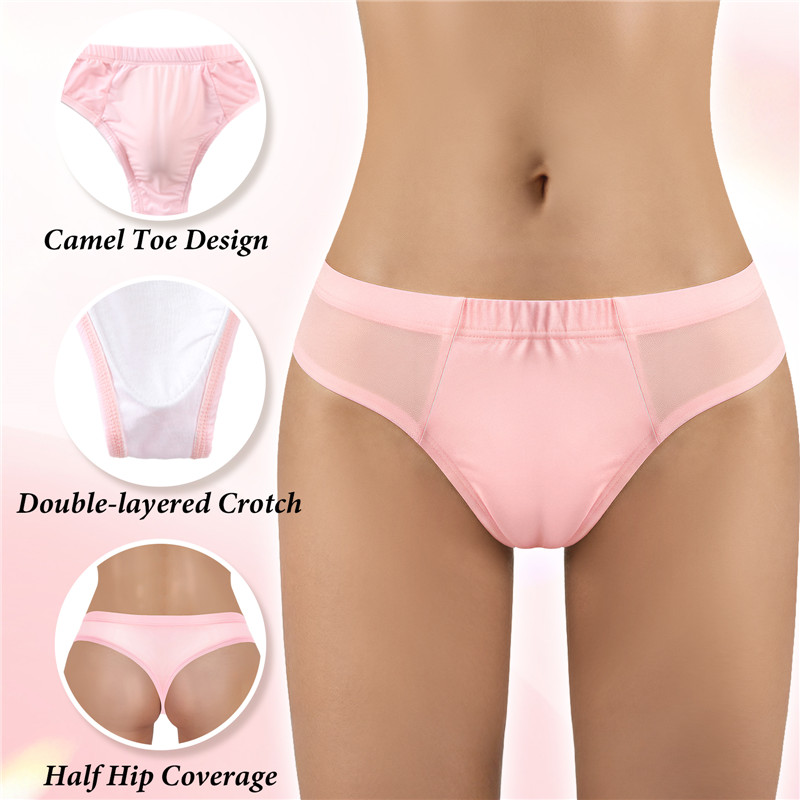 Camel Toe Tucking Gaff Brazilian Cheeky Panties - Image 7