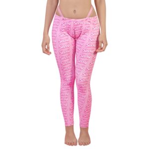 Y2K Thong Strap SissyUniversity Camel Toe Pad Tucking Gaff Yoga Pants Leggings
