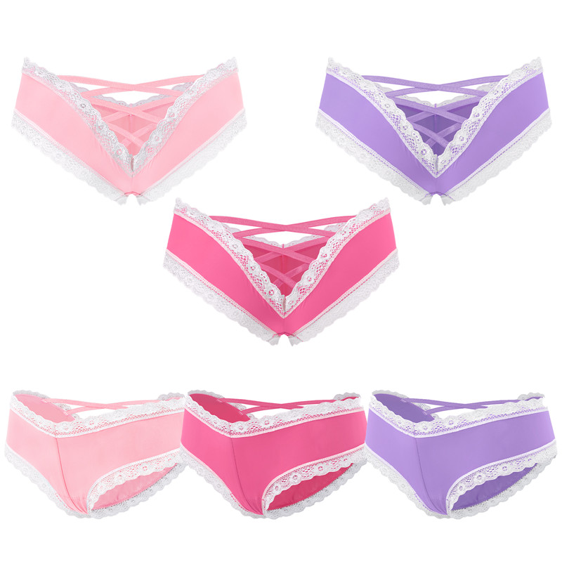 SissyUniversity Tease 3-Pack Panties Set - Image 3