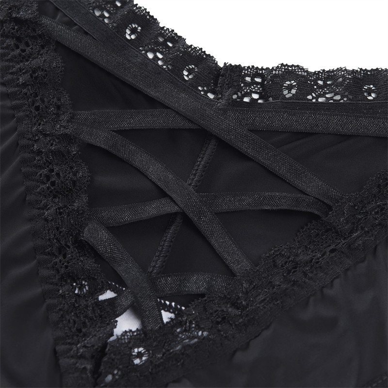 SissyUniversity Tease Panties Black - Image 8
